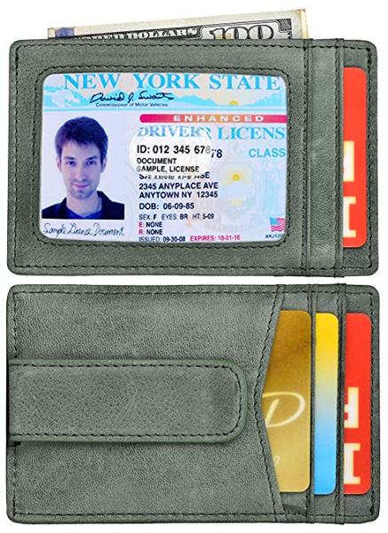 Best Overall: Kinzd Slim Military Wallet