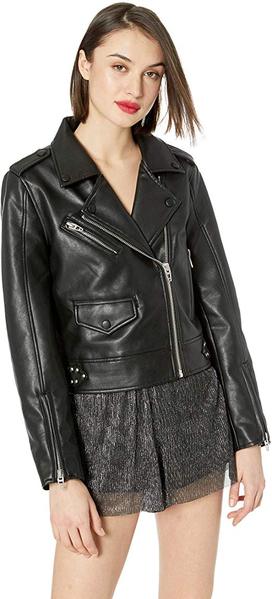 Best Edgy: [BLANKNYC] Blank NYC Women's Vegan Leather Jacket