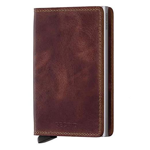 Best Small: Secrid Slimwallet in Vintage Brown, 16mm Slim