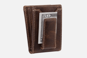 Best Magnetic: HOJ Co.IVAR-ID Bifold Credit Card Holder Wallet with Money Clip