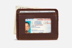 Best Front Pocket: Saddleback Leather Co. Slim Leather Credit Card Holder Wallet