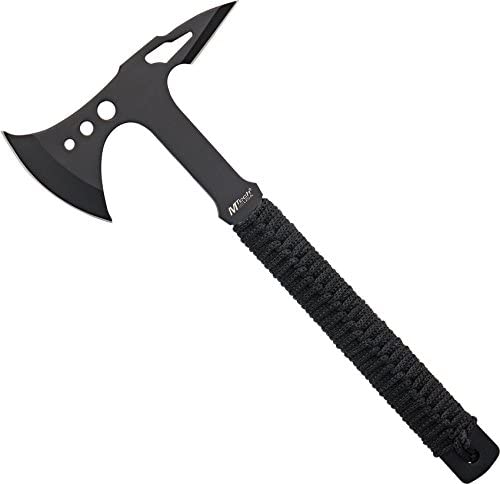 Best Camping MTech USA MT-AXE8 Camping Tactical Tomahawk Black Stainless Steel