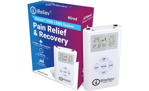 Best Value: IReliev Wireless TENS + EMS unit